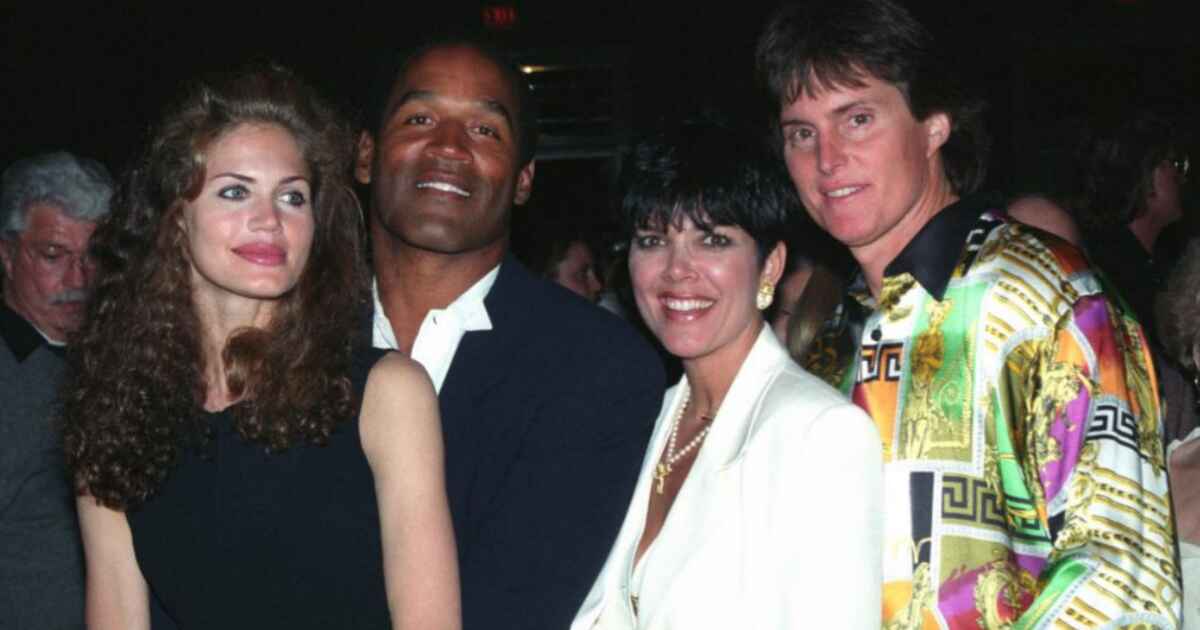 OJ Simpson and Kris Jenner